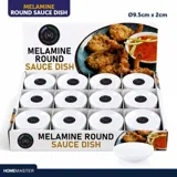 Melamine Sauce Dish Round Ø9.5cm X 2cm - White – image 4