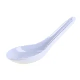 Melamine Soup Spoon - White – image 2