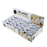 Melamine Soup Spoon - White – image 3