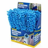 Microfibre Duster with Telescopic Extendable Handle - 26cm To 73.5cm - 5 sections-Blue – image 1