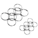 Key Ring Assorted Sizes 16pc (8pc X 20mm & 8pc X 30mm) – image 1