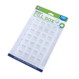 Pill Box 7 Day Organiser with 28 Slots with Braille – image 3