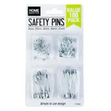 Safety Pins Assorted Sizes 100pc – image 4