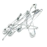 Safety Pins Assorted Sizes 100pc – image 1