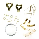 Hooks Picture Assorted 14pc (Includes Wire for Canvas, Pins, Hooks & Screws) – image 1