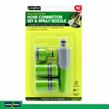 Hose Connector & Nozzle Set 4pc Suits:12mm – image 4