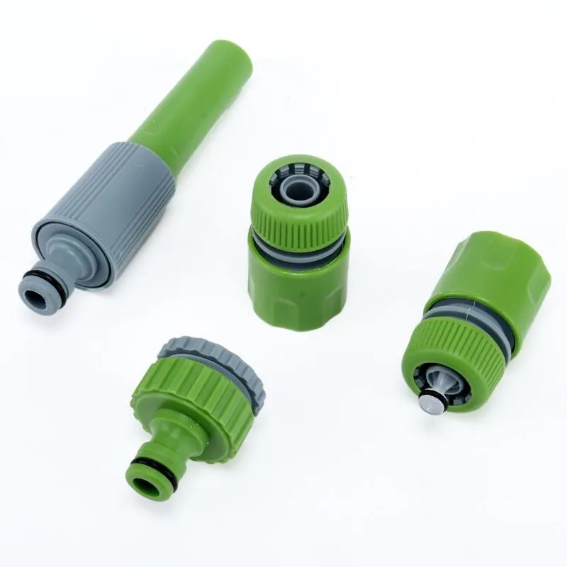 Hose Connector & Nozzle Set 4pc Suits:12mm – image 2