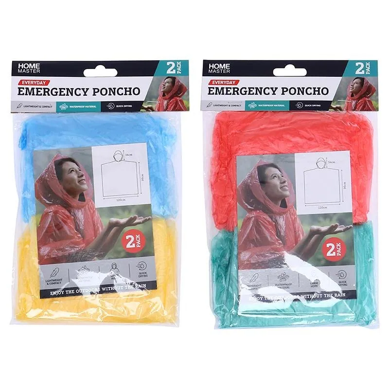 Poncho Colour Emergency 2pk – image 4