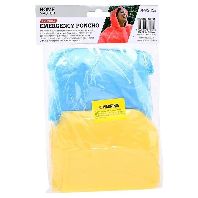 Poncho Colour Emergency 2pk – image 3