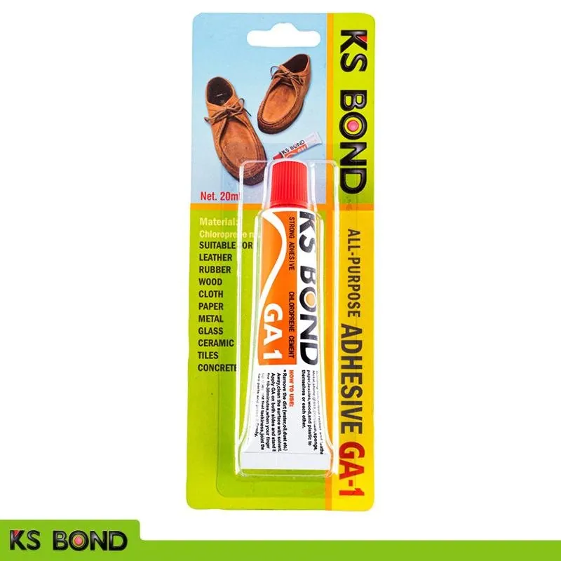 Glue KS Bond All Purpose Adhesive 20ml (Dries Amber) – image 4