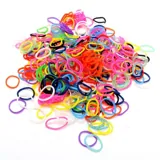 Hair Elastic Mixed Colour 600pc – image 1
