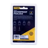 Padlock Heavy Duty Waterproof (Rubber Seal Lid) Includes 3 Keys 40mm – image 3