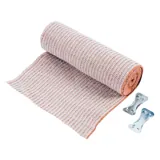 Compression Elastic Bandage Roll Includes 2 Clips 10cm X 1.3m Unstretched - Stretches Up To 3.2m* - Fabric – image 2