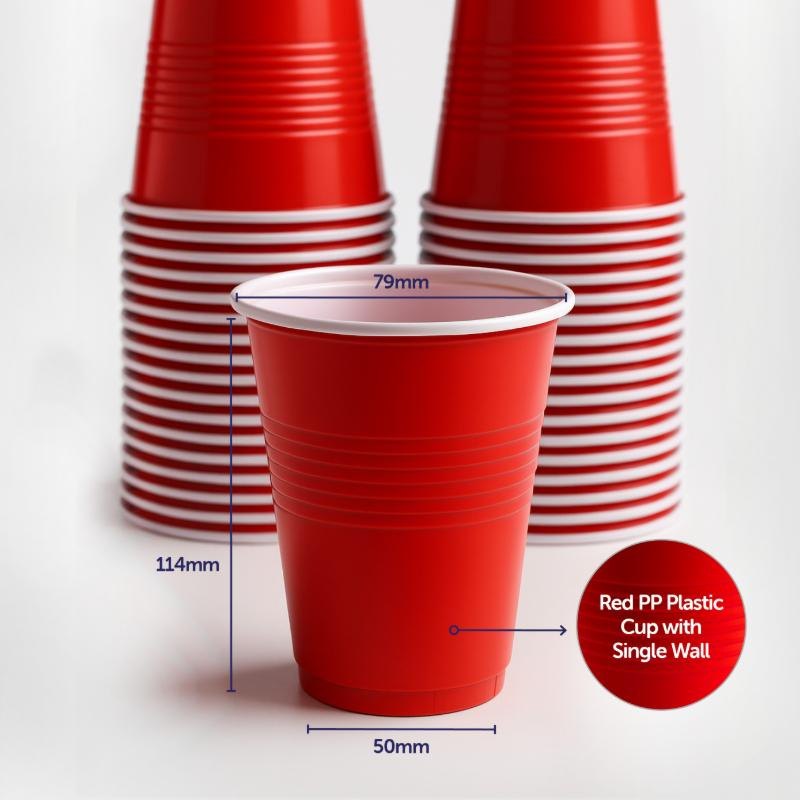 Red Party Cups 265ml (20 Pack) — photo 2 of 4