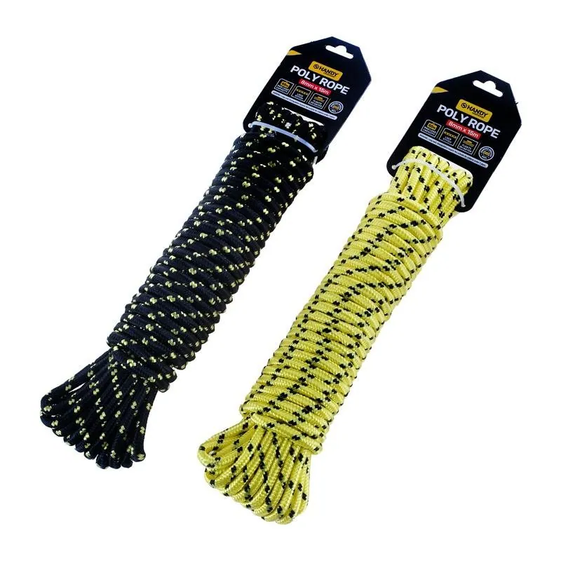 Diamond Braided Polyrope 2 Assorted Colours 8mm X 15m – image 3