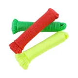 Polyethylene Traditional Rope Assorted Colours (Yellow, Green & Red) 4mm X 20m – image 2