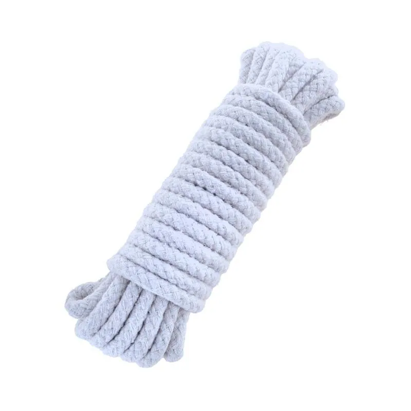 Cotton Rope All Purpose Natural Colour 10mm X 8m – image 2