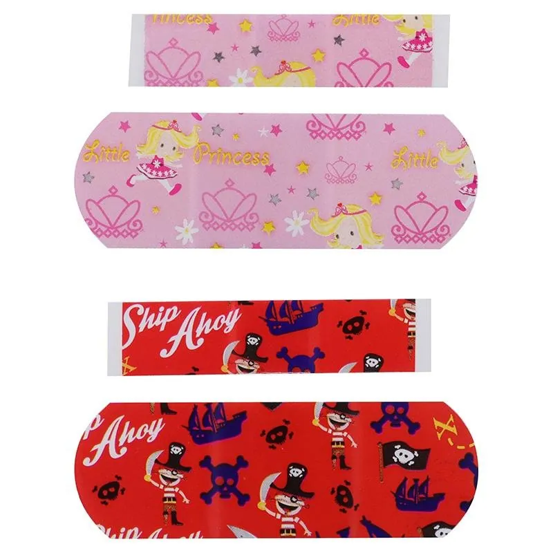 Bandage Strips Kids Assorted Designs & Sizes 50pk - Plastic (pe) – image 2