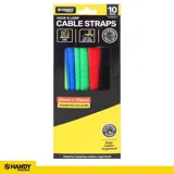 Cable Straps Assorted Colours 17.5cm X 2cm 10pc – image 4