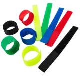 Cable Straps Assorted Colours 17.5cm X 2cm 10pc – image 1