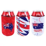 Stubby Holder 7cm Dia X 10cm Fits Standard Size Cans Australiana Design – image 2
