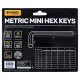 Hex Key Set Metric Sizes From 1.5Inch - 6 Inch 16pc – image 3