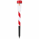Christmas Stake Light Solar Candy Striped 1LED 10.5cm X 5cm X 38cm Multi Colour 1 Function Colour Changing – image 2