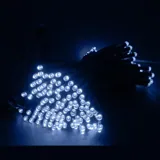Christmas Fairy Light Solar 100LED 7.5m Total Length Cool White 2 Functions – image 2