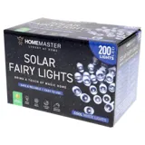 Christmas Fairy Light Solar 200LED 13.5m Total Length Cool White 2 Functions – image 3