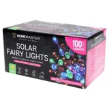 Christmas Fairy Light Solar 100LED 7.5m Total Length Multi Colour 2 Functions – image 3