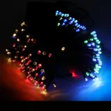 Christmas Fairy Light Solar 200LED 13.5m Total Length Multi Colour 2 Functions – image 2