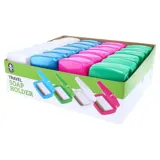 Soap Holder Travel Case 10.5cm X 7.5cm X 4cm - 4 Assorted Colours – image 3