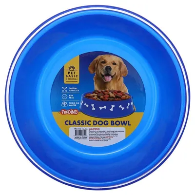 Dog Bowl Plastic 1400ml