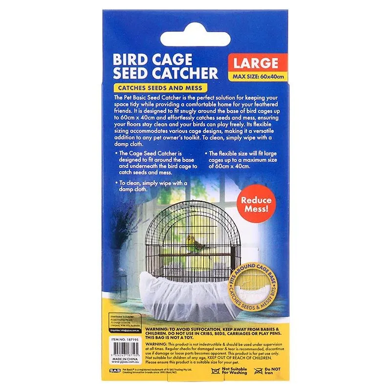 Bird Cage Seed Catcher Fits Cages Up To 60cm X 40cm – image 3