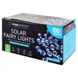 Christmas Fairy Light Solar 100LED 7.5m Total Length Blue 2 Functions – image 3