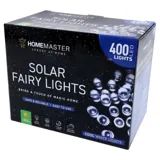 Christmas Fairy Light Solar 400LED 25.5m Total Length Cool White 2 Functions – image 3