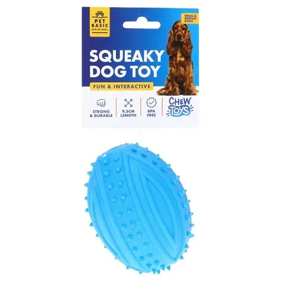 Dog Toy Ball Spikey Bite 9.5cm