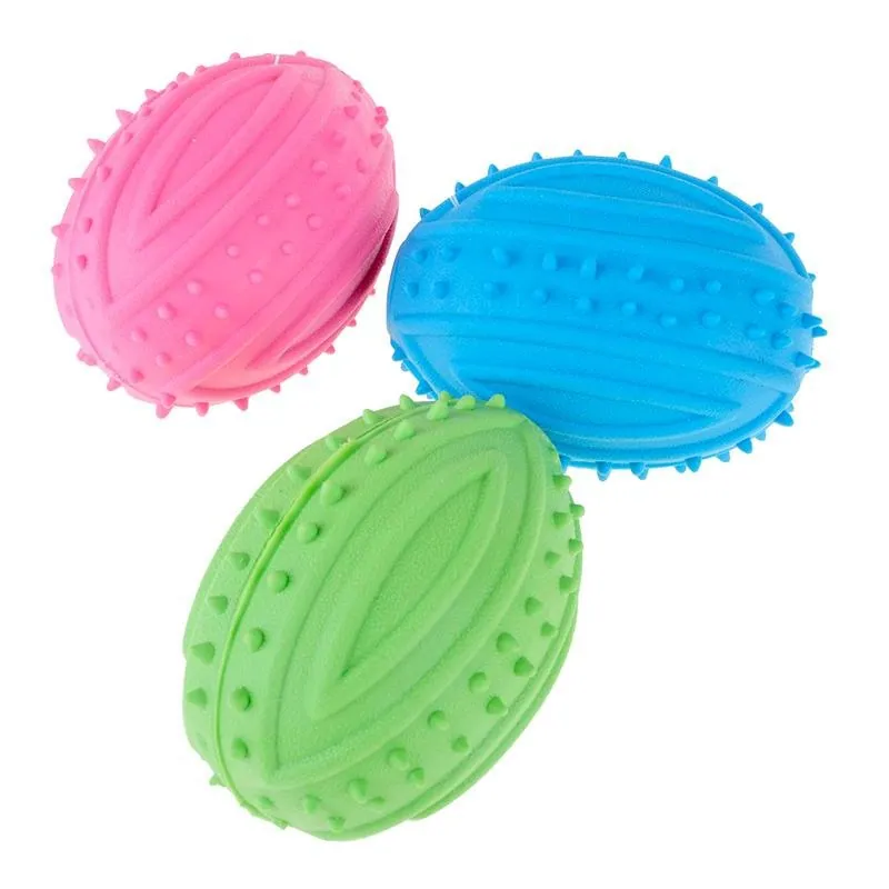 Dog Toy Ball Spikey Bite 9.5cm – image 2