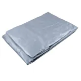 Tarpaulin Heavy Duty Grey 130gsm 240cm X 300cm (8' X 10') – image 1