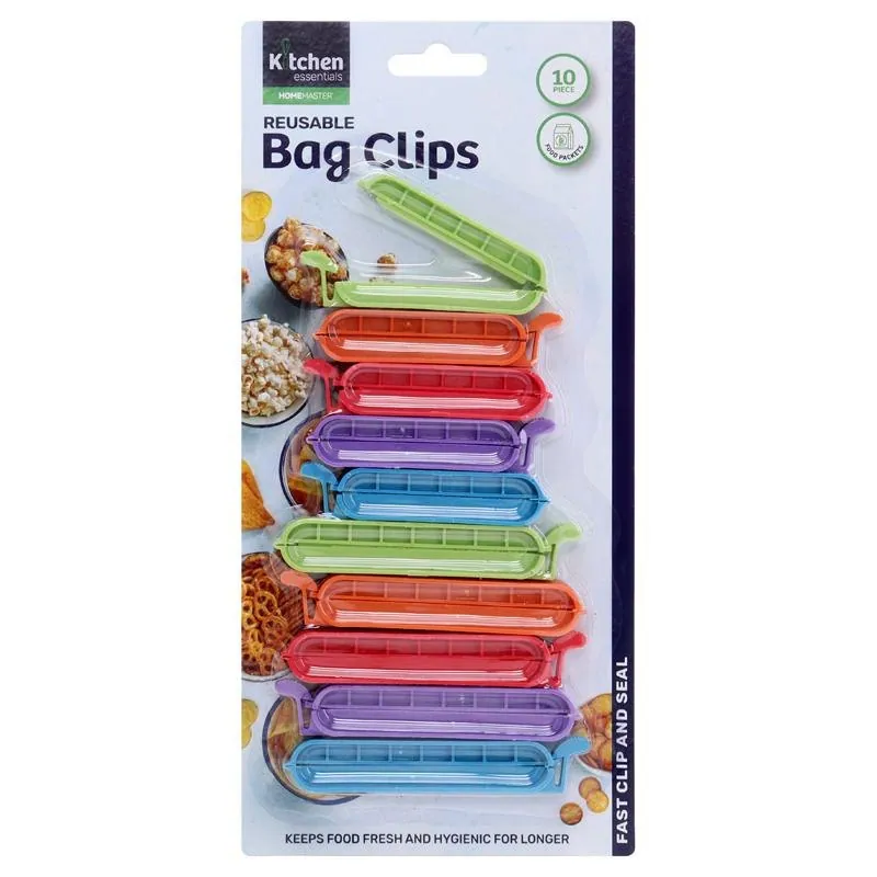 Easy Seal Bag Clips - 5pc X 7cm & 5pc X 10cm 10pk – image 4