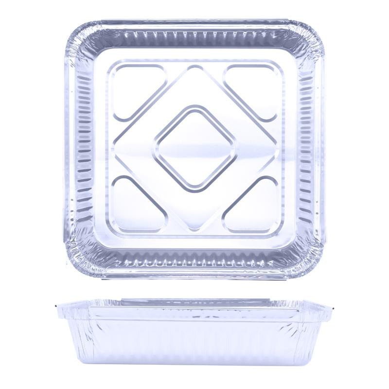 Foil Baking Trays with Lids 24.5 x 23 x 5.5cm (10 Pack) — photo 3 of 4