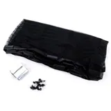 Curtain Magnetic Mesh 2pc 50cm X 210cm Each Black – image 1