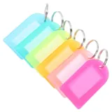 Key Tags Colour 4.7cm X 2.6cm 6pc – image 1
