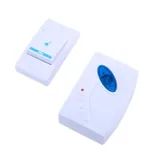 Battery Operated Wireless Door Bell White Features 36 Chimes & Reaches Up To 100m (Requires – image 1