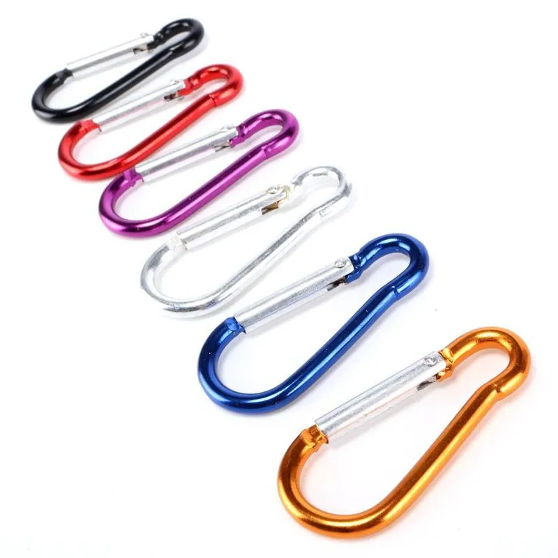 Carabiner Clips 46mm 6 Assorted Colours (Holding Capacity 2.5kg Each) – image 2