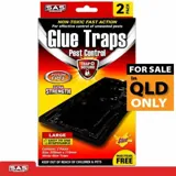 Sas Pest Control Glue Trap 2pk 20.5cm X 11cm X 1cm Black & Clear Glue – image 4