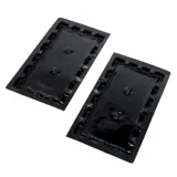 Sas Pest Control Glue Trap 2pk 20.5cm X 11cm X 1cm Black & Clear Glue – image 2