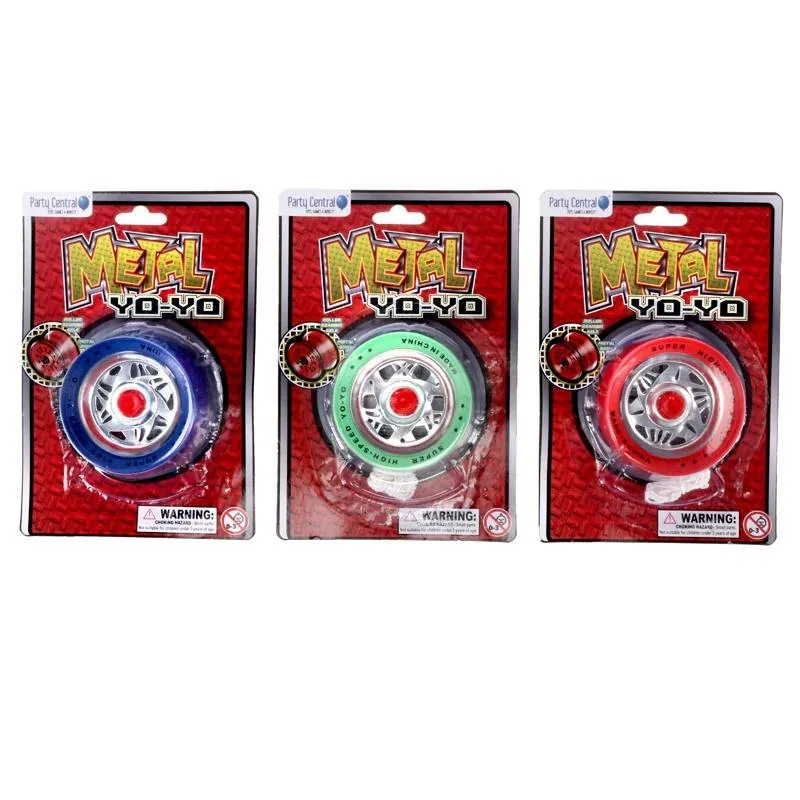Yoyo Metal Wheel Design Blue, Green & Red – image 4