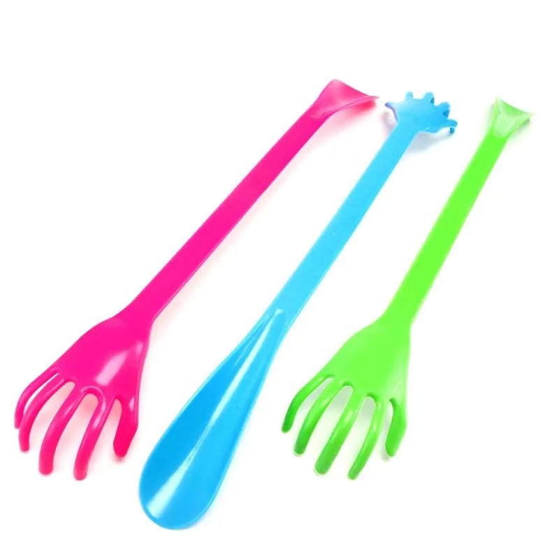 Back Scratcher & Shoe Horn Plastic 49cm – image 2