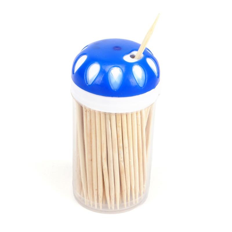Bamboo Toothpicks in Dispensers (4 x 150, 600 Pieces) — photo 3 of 4